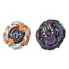 Beyblade Burst Rise Hypersphere Dual Pack Dusk Balkesh B5 and Right Artemis A5-1 Left-Spin and 1 Right-Spin Battling Top Toy, 8 and Up
