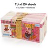 MESU Ancestor Money 500 Piece Sacrificial Offerings Joss Paper Money - Jade Emperor Sacrificial Offerings - 1,000,000,000,000,000 Hell Bank Notes Y500