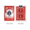 Bicycle Rider Back Playing Cards, Standard Index, Poker Cards, Premium Playing Cards, Red & Blue, 2 Count (Pack of 1)