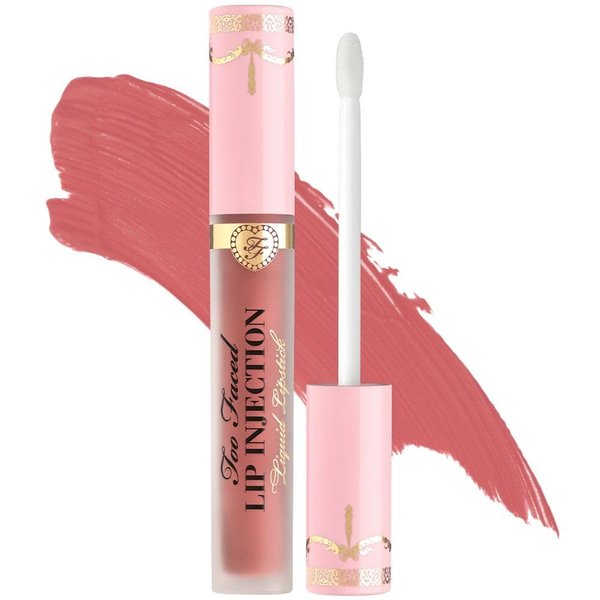 Too Faced Lip Injection Power Plumping Cream Longwear Liquid Lipstick, 0.1 fl. oz., Size Queen
