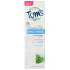 Tom's of Maine Simply White Natural Toothpaste, Whitening Toothpaste, Natural Toothpaste, Clean Mint, 4.7 Ounce