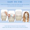 36PCS Waterproof Lace Tape for Hairpiece Wig Tape Adhesive Double-Sided Waterproof Lace Wigs, Lace Tape For Wigs Toupees Hair Pieces and Hair Extension The Front Of Lace Supports Wigs Tape
