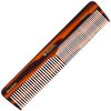 Kent 16T Fine Tooth and Wide Tooth Comb - Beard Comb, Hair Comb for Men and Women, Mustache Comb, and Detangling Comb