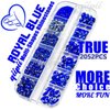 qiipii 2052Pcs Sapphire Blue Nail Art Rhinestones Kit Royal Blue Nail Charms Multi Shapes Crystal Flatback Rhinestones Big Gems + Round Beads Glass Stones Diamonds Jewels for Nails Faces Eyes Makeup