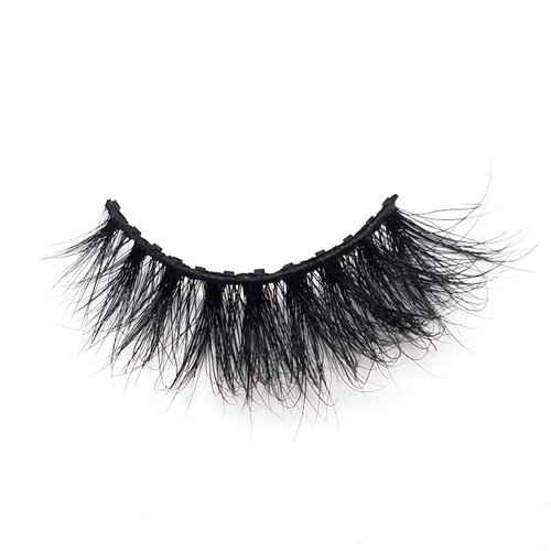 MISSLADY 12-Magnet Real Mink Magnetic Eyelashes Mink 18mm Long Wispy Fluffy Magnetic Lashes Mink (M3D-510, 18mm, 1 Pair without Eyeliner, Gift Box)