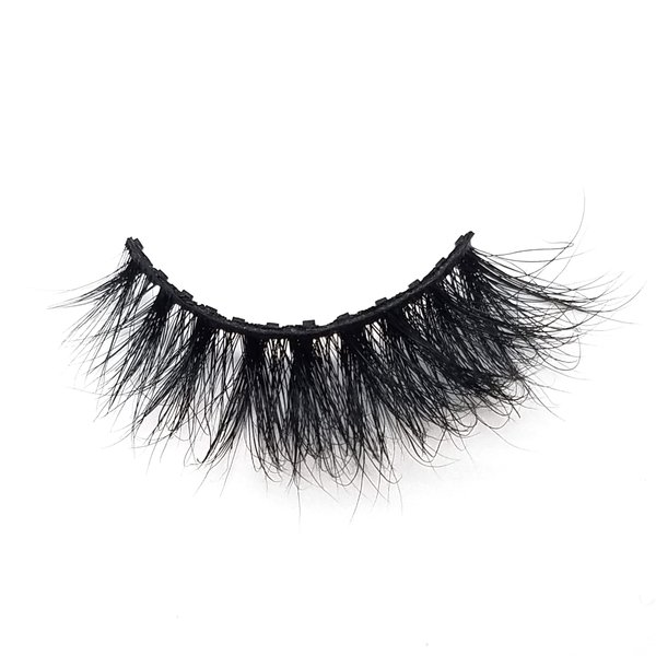 MISSLADY 12-Magnet Real Mink Magnetic Eyelashes Mink 18mm Long Wispy Fluffy Magnetic Lashes Mink (M3D-510, 18mm, 1 Pair without Eyeliner, Gift Box)