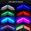 RC LED Light Strips Kit for RC Car Crawler Truck Airplane Boat Drone Fixed Wing Traxxas TRX4 Axial SCX10 Color Changeable