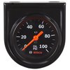 Actron Bosch SP0F000052 Style Line 2" Mechanical Oil Pressure Gauge (Black Dial Face, Black Bezel)