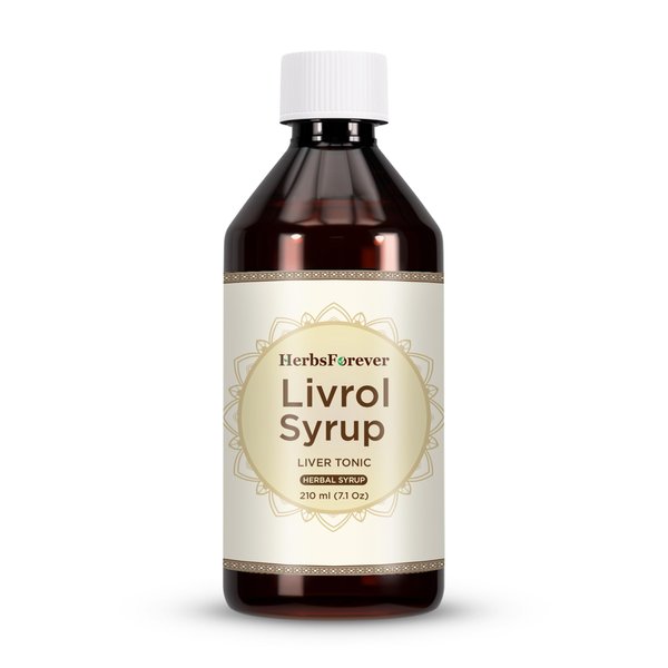 HerbsForever Livrol Syrup Non GMO, 7.11 fl oz (210 ml) | Natural Herbal Supplement for Daily Wellness Support