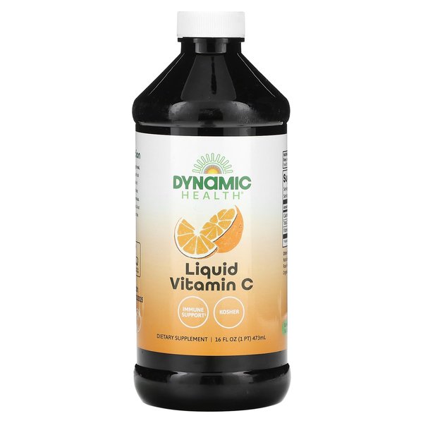 Dynamic Health Liquid Vitamin C - Reduced Bot : 10039: Liq, Citrus (Btl-Plastic) 1000mg 16oz