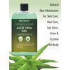 First Botany, Aloe Vera Gel from 100 Percent Pure Aloe Infused with Tea Tree Oil - Natural Raw Moisturizer for Hand Sanitizing Gel, Skin Care, Hair Care, Sunburn, Acne & Eczema -16.9 fl oz | 500 ml