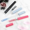 Sephanna 3 Pack Glass Nail File for Unisex Ultra Quality, Portable Crystal Nail File with Case for Mani & Pedicure- Smooth Finish for Natural & Acrylic Nails
