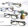 SIGVAN Ladies Reading Glasses Blue Light Blocking Spring Hinge Fashion Pattern Print Eyeglasses for Women (multicolour, 2.00)