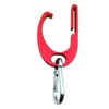 Aluminum Tree Hook - Open Design, can be Operated with one Hand, Sturdy and Durable, Stable and Reliable, and not Easy to Fall Off（red）;304 Stainless Steel Carabiner.
