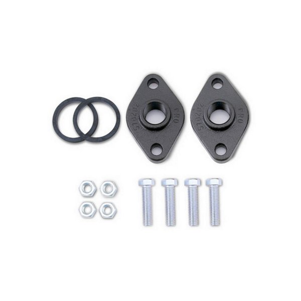 Grundfos 519601 Cast Iron Flange Set for UP Series Circulator Pumps-3/4 NPT, 347, Black