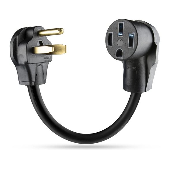 Morec NEMA 6-50P to 14-50R 240V 50 Amp Welder Welding Dryer EV Charger Power Cord Adapter Adaptor Connector Connecter