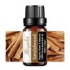 Sandalwood Essential Oil Organic Plant & Natural Pure Sandalwood Oil for Diffuser, Humidifier, Massage, Bath, Skin & Hair Care-2 Pack x10ml