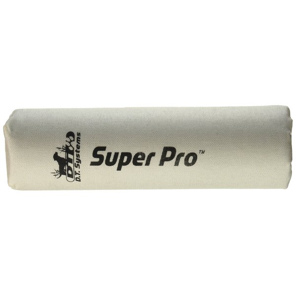 D.T. Systems Super-Pro Dog Training Launcher Dummy, Bright White, 10" (87108)