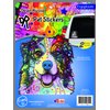 Enjoy it Australian Shepherd Sticker Featuing The Artwork of Dean Russo, Outdoor Rated Vinyl Sticker Decals for Windows, Bumpers, Laptops or Crafts - 2 Pieces