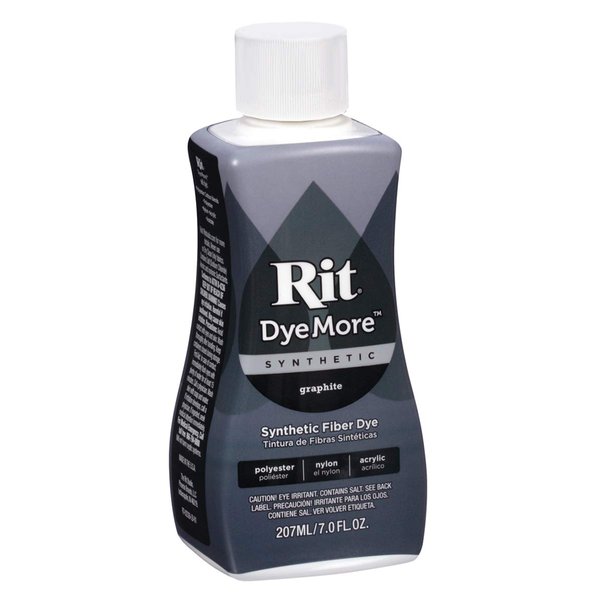 Rit DyeMore Liquid Dye, Graphite, 7-Ounce
