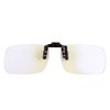 Gudzws Clip On Blue Light Filter Blocking Glass Clips Computer Relief Anti-glare Unisex