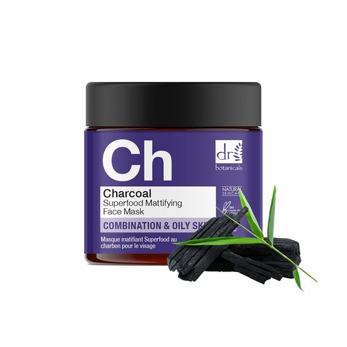 Dr Botanicals Charcoal Superfood Mattifying Face Mask 2.02 fl oz. (2.02 fl oz)
