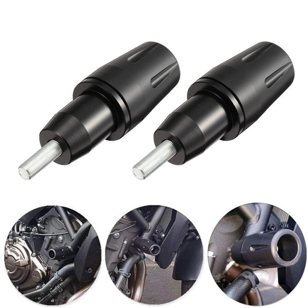 Motorcycle Frame Sliders Compatible with FZ07 MT07 XSR700 FZ-07 MT-07 2014 2015 2016 2017 2018 2019 2020 2021 2022 2023 Frame Sliders Kit Crash Protectors