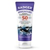 Badger Mineral Sunscreen SPF 50 Zinc Oxide Sunscreen with 98% Organic Ingredients, Reef-Safe, Broad-Spectrum, Hypoallergenic, Water Resistant, Unscented Adventure Sport Sunscreen 2.9 fl oz