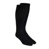 Truform Compression Socks, 30-40 mmHg, Men's Dress Socks, Knee High Over Calf Length, Black, Small