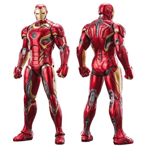 LonullyMege Ironman MarK45 Action Figure-2023 New Released 7 Inch Exquisite Painting Collection Movable Model Toys (1/10 Scale)