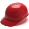 Pyramex Ridgeline 4 Point Glide Lock Suspension Bump Cap, Red