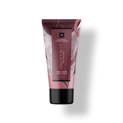 Natural Inspirations Grapefruit Bergamot Exfoliating Face + Body Scrub 6oz