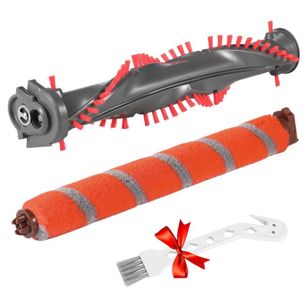 LINNIW Brush Roll Replacement Kit Compatible with Shark DuoClean NV800, NV800W, NV801, NV801Q, NV803, UV810, HV380, HV380C, HV380W, HV381, HV381C, HV382, HV382BRN, HV383, HV384Q Vacuum Cleaner