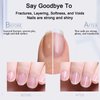 COSMOO 3x15ML Top Coat/Base Coat/Cuticle Oil for Nail Polish, Dry Fast Bright Oil&Base Oil&Nutritive Oil for Nail, Clear for Manicure and Pedicure, 0.5oz Boxed, 3 pack