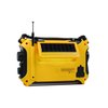 Kaito KA500 5-way Powered Solar Power,Dynamo Crank, Wind Up Emergency AM/FM/SW/NOAA Weather Alert Radio with Flashlight,Reading Lamp and Cellphone Charger, Yellow