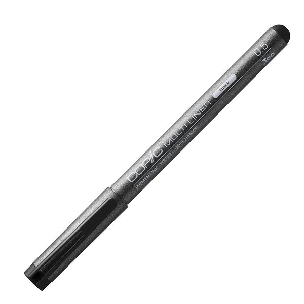 Copic Markers Multiliner 0.5 Black Pigment Based Ink (MLB05)