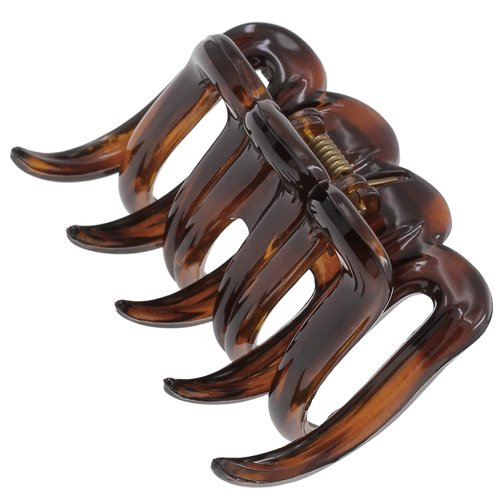 Camila Paris CP3515 French Small Hair Clips for Women Thick Hair for Long Curly Wavy Hair, Girls Hair Claw Clip, Durable Styling Big Claw Clip for Thick Hair, Strong Hold No Slip Grip, Made in France