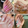 800 Pcs Nail Charms Art Charms Butterfly Nail 3D Nails Decoration Crafts DIY Diamonds Rhinestones Acrylic Nails Jewelry Accessories Gold Silver Pearls Nail Supplies Resin Flatbacks Flower Nails Gems