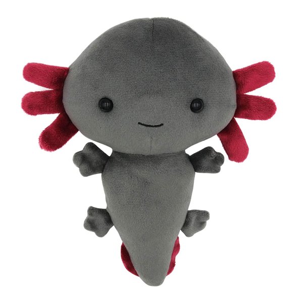 LuLezon Axolotl Plushie Doll Stuffed Plush Toy 7.8" (Grey)