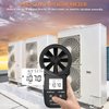 Holdpeak 866A Anemometer HVAC, Pro CFM Air Flow Meter for Wind Speed Temp Humidity Dew Point Airflow Measuring Device, Handheld Wind Gauge Meter with USB