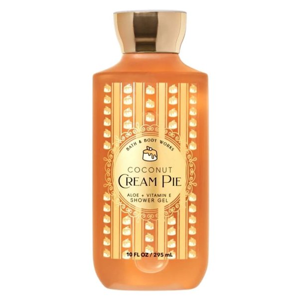 Bath Body Coconut Cream Pie Shower Gel | 10 Fl Oz