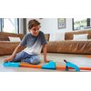 Hot Wheels Toy Car Track Set, Track Builder Unlimited Long Jump Pack, Playset with 13 Component Parts & 1:64 Scale Vehicle