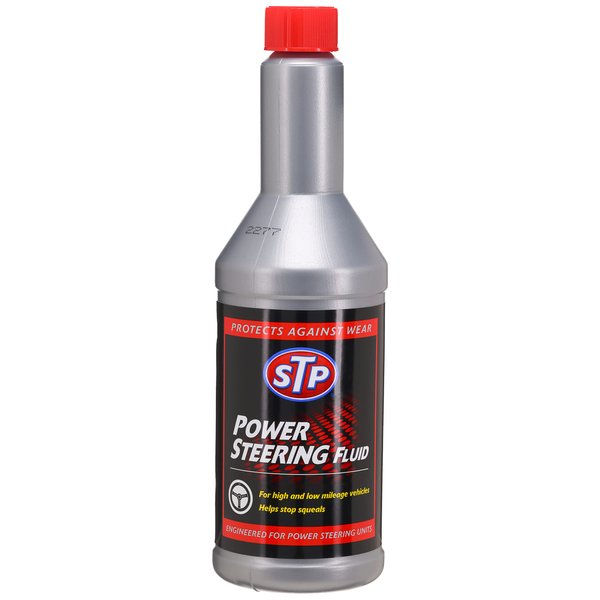 STP Power Steering Fluid, Protects Against Wear and Stops Squeels with all Power Steering Units, 12 Oz