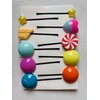 Vanellope Hair Pins - Vanellope Hair Candy - Vanellope costume, Vanellope Von Schweetz Hair Pins