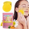Turmeric Cleansing Pads Kojic Acid Turmeric Cleansing Pads, Face Turmeric & Kojic Acid Pads for Dark Spots, Glow Up Acne Scars, Unclog Pores, Enriched Vitamin C,Gentle & Non-Irritating 40 pads