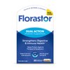 Florastor Probiotics for Digestive & Immune Health, 30 Capsules, Probiotics for Women & Men, Helps Flush Out Bad Bacteria, Boost The Good with Our Strain Saccharomyces Boulardii, Packaging May Vary