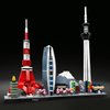 Lego® Architecture Skylines: Tokyo 21051 Building Kit, Collectible Architecture Building Set for Adults