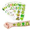 102 PCS Frog Temporary Tattoos Birthday Party Decorations Favors Supplies Decor Green Frog Princess Reptile Stickers For Teacher Boys Girls Gift School Prizes Rewards