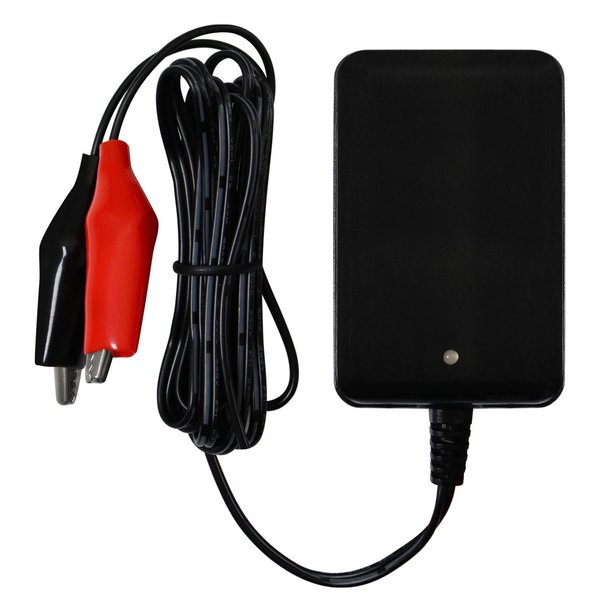 Mighty Max Battery ML-AC612 SLA Charger 6V/12V SWITCHABLE Single Stage/Alligator Clips