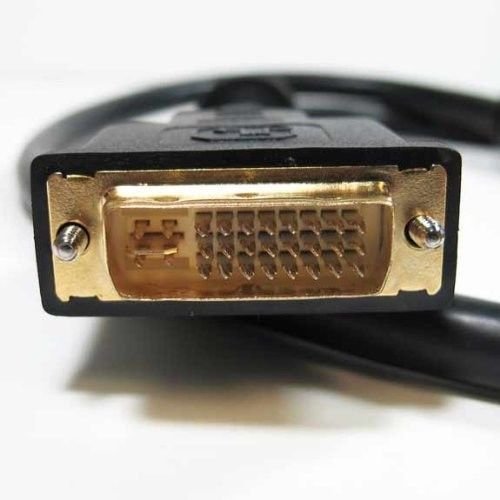 AYA 15Ft (15 Feet) DVI-I Dual Link (24+5) Male to Male Digital/Analog Video Cable w/Ferrites